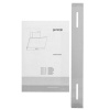 Вытяжка наклонная Gorenje WHI649EXGW белый/белый