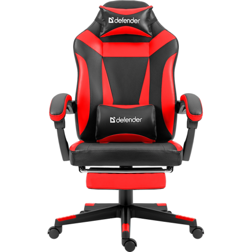 Кресло DEFENDER Cruiser (64344) игровое Black/Red PU
