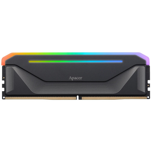 ОЗУ Apacer NOX RGB (AH5U32G60C622NBAA-2) DDR5 32GB 6000MHz DIMM Black CL38 1.35V Kit (2x16GB) (Retail) 2048*8 Heat Sink (Retail)