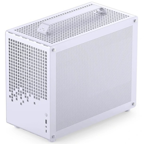Корпус JONSBO Z20 White без БП Mini-Tower, TG, no fan, 1xUSB-A 3.2 + mATX, mITX
