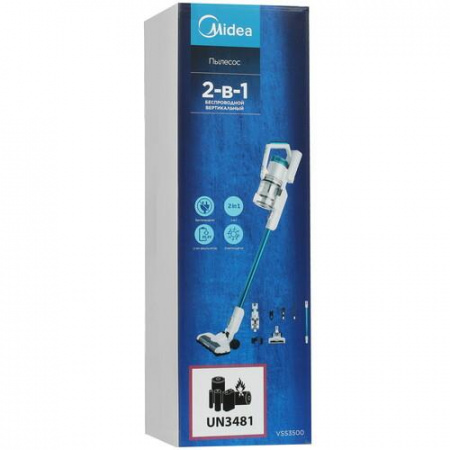 Пылесос  вертикальный  Midea VSS3500  белый