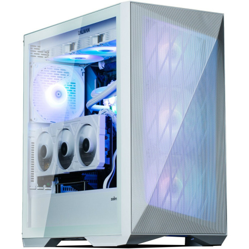 Корпус ZALMAN Z9 Iceberg MS, EATX, White, Window, 4x3.5", 5x2.5", 2xUSB2.0, 2xUSB3.0, 1xUSB 3.1 Gen2 Type-C, Front 3x140mm ARGB, Rear 1x140mm ARGB