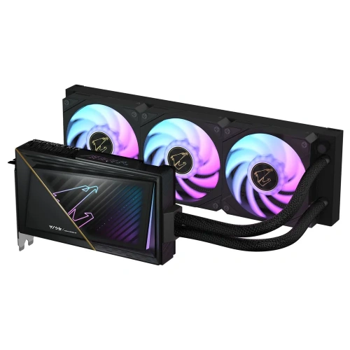 Видеокарта Gigabyte RTX5080 Xtreme Waterforce 16GB (GV-N5080AORUSX W-16GD) GDDR7 256bit 3xDP HDMI 3Fan RTL