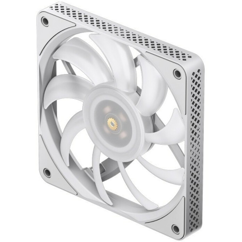 Вентилятор JONSBO HF1215 White 120х120х15мм (PWM, ARGB LED, 700-1800об/мин, белый) Retail
