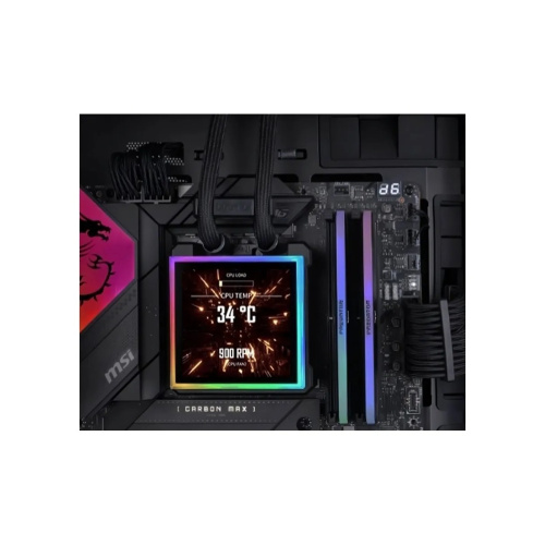 СВО Lian Li HydroShift II LCD-S 360CL (GHS2LCDS36CB Black) (G89.GHS2LCDS36CB.R0) / 3.4" IPS LCD / 3x120mm ARGB PWM Fans