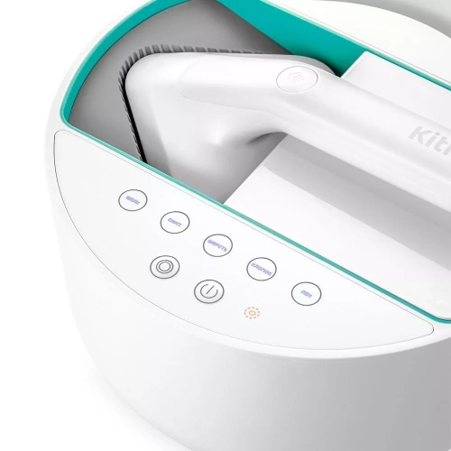 Отпариватель ручной Kitfort КТ-9110-3 белый/бирюзовый