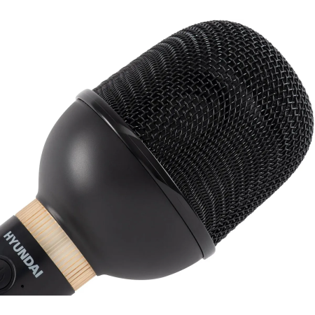 Микрофон беспроводной Hyundai H-MIC101 черный