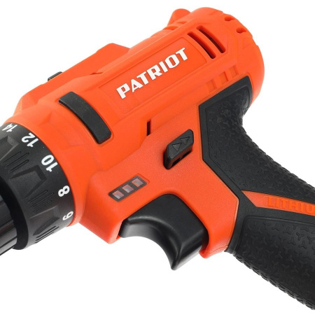 Дрель-шуруповерт Patriot BR 187UES кейс