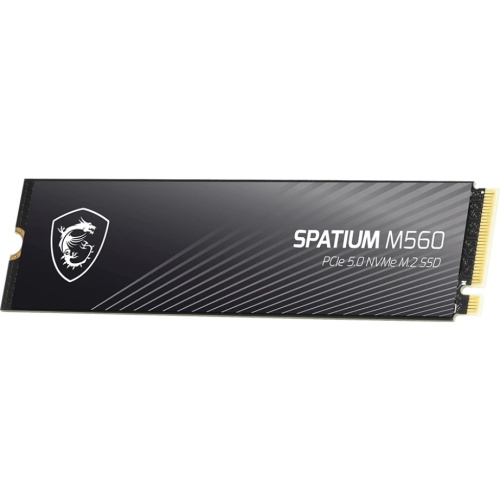 SSD MSI Spatium M560 (S78-440Q940-P83), M.2 2280 2TB PCIe Gen4x4 with NVMe, 3D TLC, R/ W 4900/ 4400