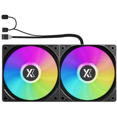 СВО XASTRA LM240 ARGB BK LGA LGA1851/1700/1200/115X/AM5/AM4 (2x120 ARFB fan, TDP 265W, black) RET