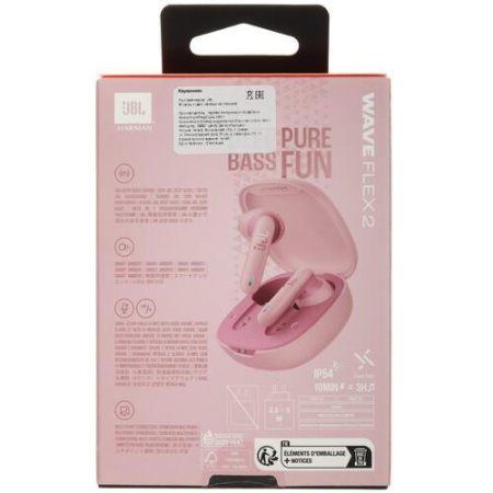 Наушники TWS JBL Wave Flex 2 розовый