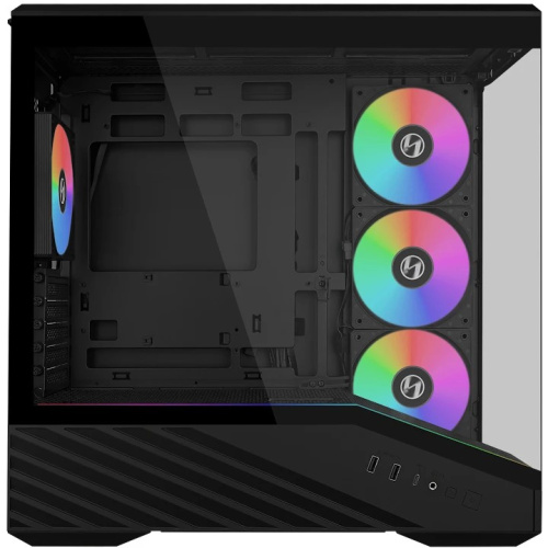 Корпус Lian Li V100 Mini (G99.V100RMIX.R0) / Black / mATX, TG / 4x 120mm ARGB PWM Fan