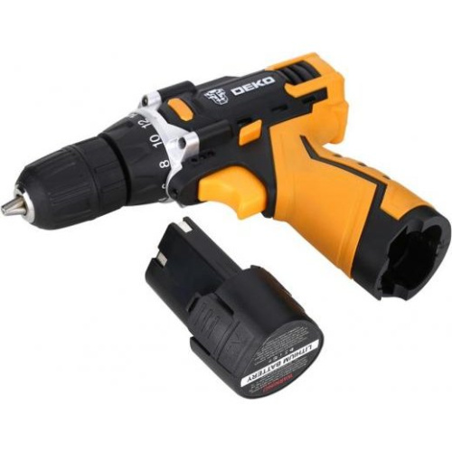 Дрель-шуруповерт Deko DKCD12FU-Li 063-4104 аккум. патрон:быстрозажимной (кейс)