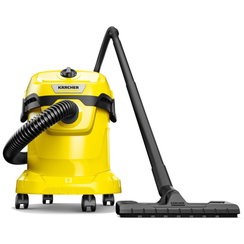 Пылесос Karcher WD 2 Plus V-12/6/18/C желтый (1.628-015.0)