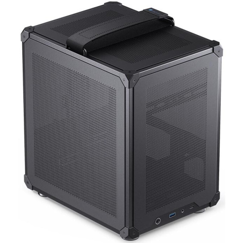 Корпус JONSBO C6 Handle Black без БП, mini-ITX, micro-ATX, черный