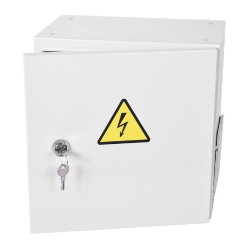 Шкаф серверный ЦМО Эконом (ШТВ-НЭ-5.5.25-3ААА-Т2) 9U 500x250мм пер.дв.стал.лист задн.дв.спл.стал.лист несъемные серый 220мм 17кг 500мм IP66