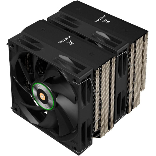 Кулер XASTRA AX620 LGA1851/1700/1200/115X/AM5/AM4 (Dual Tower, TDP 270W, 6 тепл.трубок 6мм , 2xPWM FDB Fan 120mm black ,медное основание)
