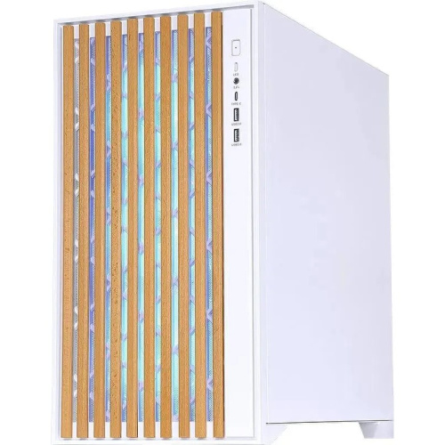 Корпус Formula TimberLine T0 белый без БП mATX 6x120mm 6x140mm 2xUSB3.0 audio