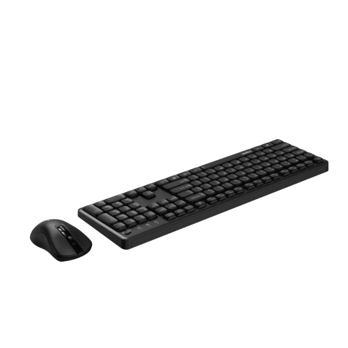 Комплект клавиатура и мышь RAPOO X2100 Wireless silent combo Black
