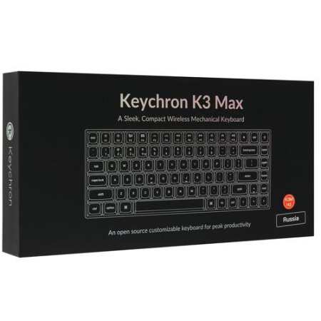 Клавиатура проводная + беспроводная Keychron K3 Max