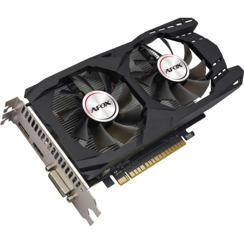 Видеокарта AFOX Geforce GTX1050Ti 4GB (AF1050TI-4096D5H7-V9) Gaming GDDR5 128Bit DP/DVI/HDMI ATX 2*Fan RTL